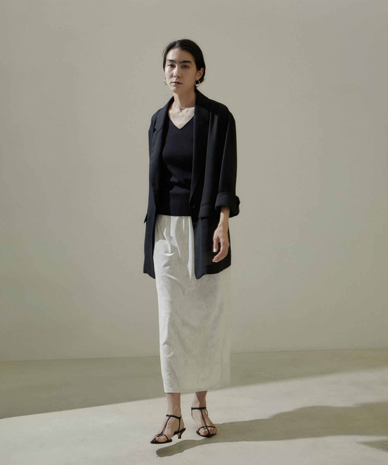 SALON adam et rope'「ウォッシャブルシルクキャミソール」|キャミソール|