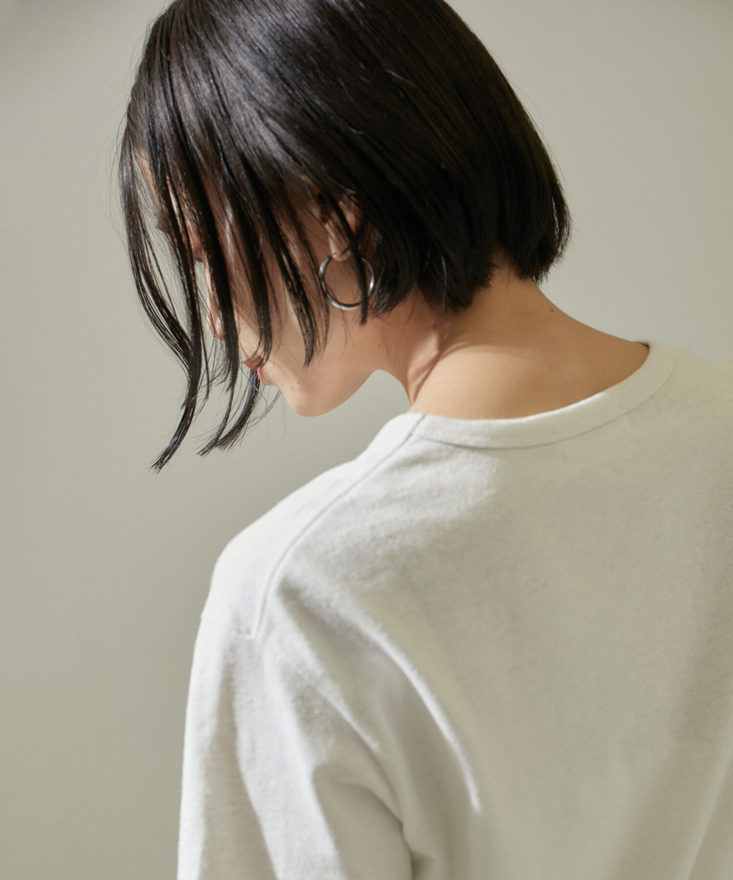 SALON adam et rope'「ヘンプコットンクルーネックTシャツ」|Tシャツ・カットソー|