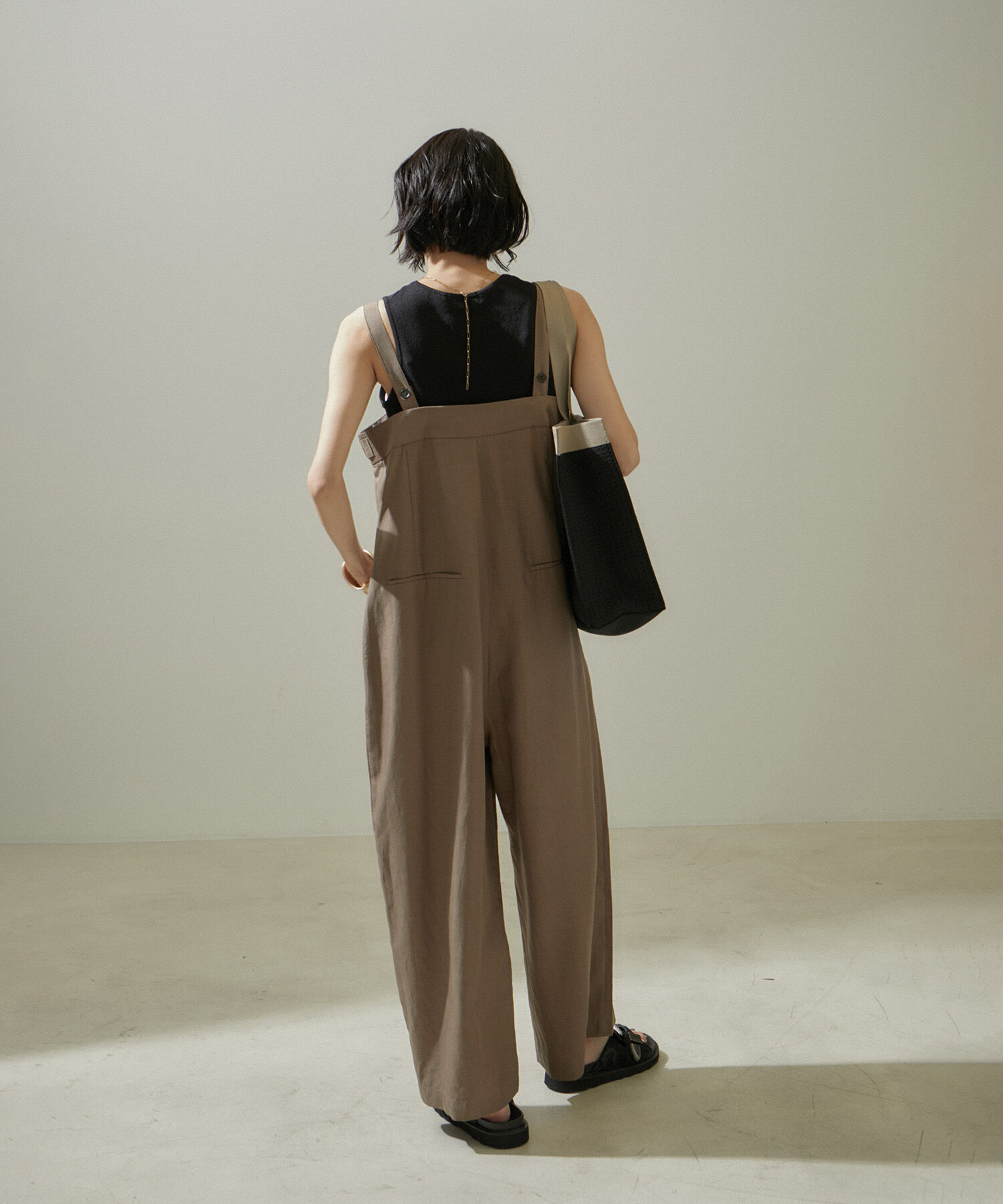 SALON adam et rope'「ドライシアーニットタンクトップ【アンサンブル対応】」|タンクトップ|