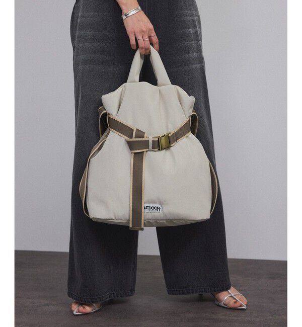 SALON adam et rope'「【追加・A4対応】【OUTDOOR PRODUCTS for SALON】別注2WAYトートバッグ4」|トートバッグ|