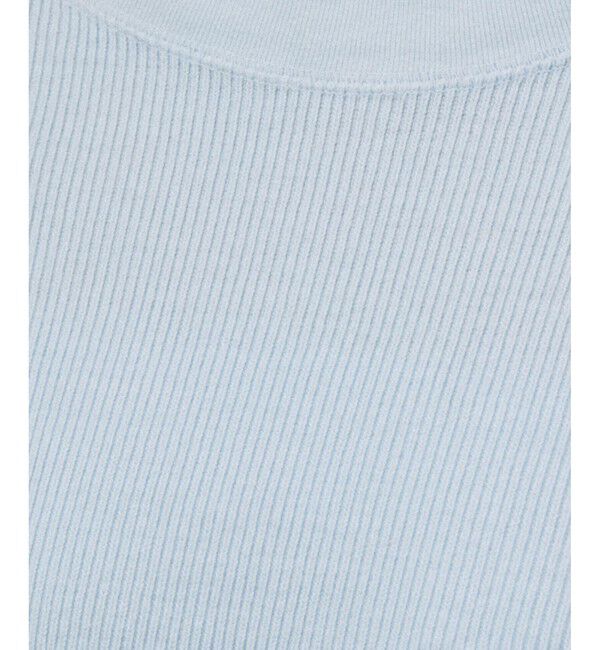 SALON adam et rope'「【KURO（クロ）】STRIPED JACQUARD H/S TEE」|Tシャツ・カットソー|