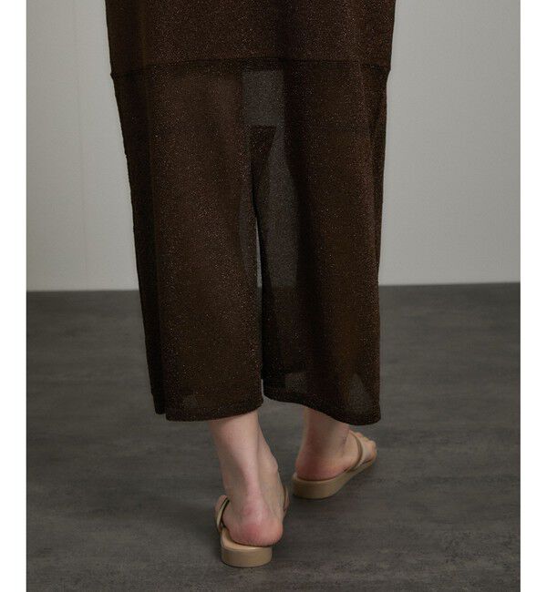 SALON adam et rope'「ブライトリブタイトスカート［セットアップ対応］」|スカート|