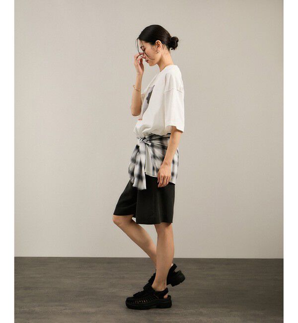 SALON adam et rope'「Yasuko Hirano / 平野泰子 ARTプリントリラックスT」|Tシャツ・カットソー|