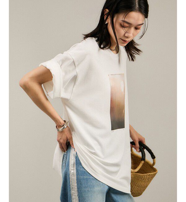 SALON adam et rope'「Yasuko Hirano / 平野泰子 ARTプリントリラックスT」|Tシャツ・カットソー|