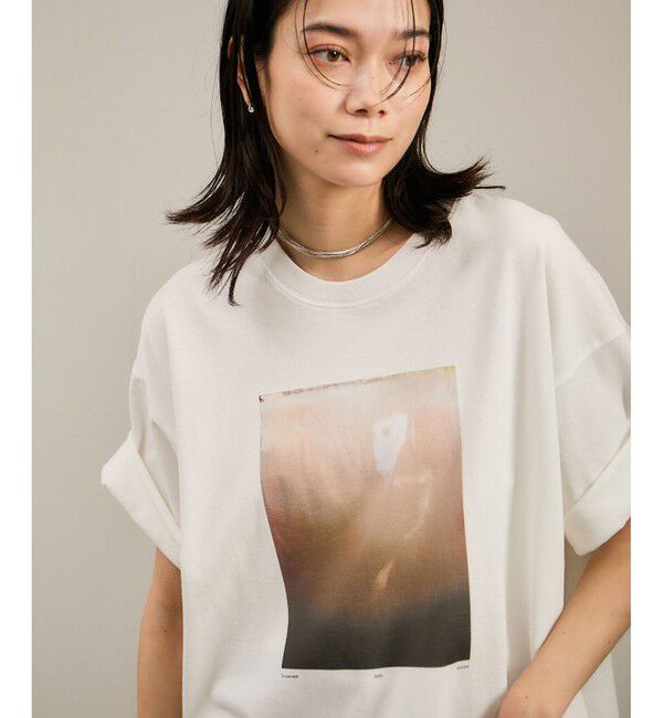 SALON adam et rope'「Yasuko Hirano / 平野泰子 ARTプリントリラックスT」|Tシャツ・カットソー|