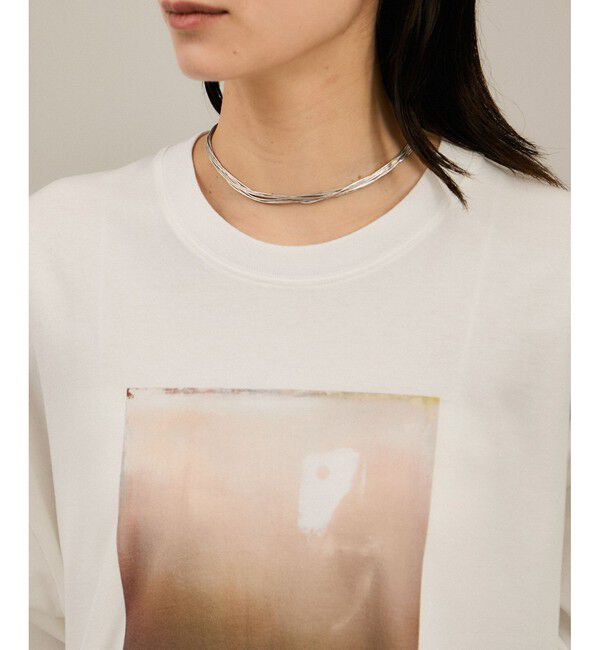 SALON adam et rope'「Yasuko Hirano / 平野泰子 ARTプリントリラックスT」|Tシャツ・カットソー|