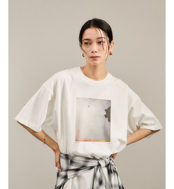 SALON adam et rope'「Yasuko Hirano / 平野泰子 ARTプリントリラックスT」|Tシャツ・カットソー|