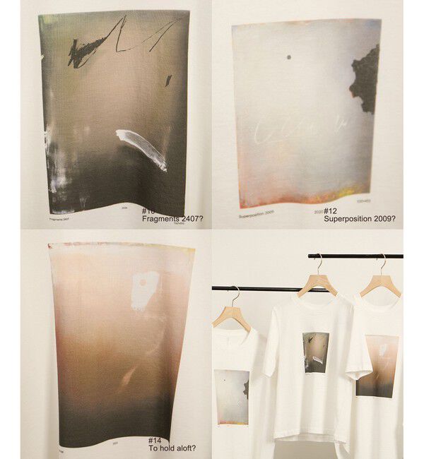 SALON adam et rope'「Yasuko Hirano / 平野泰子 ARTプリントノースリーブT」|タンクトップ|