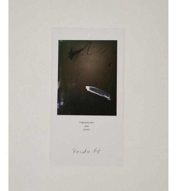 SALON adam et rope'「Yasuko Hirano / 平野泰子 ARTプリントノースリーブT」|タンクトップ|