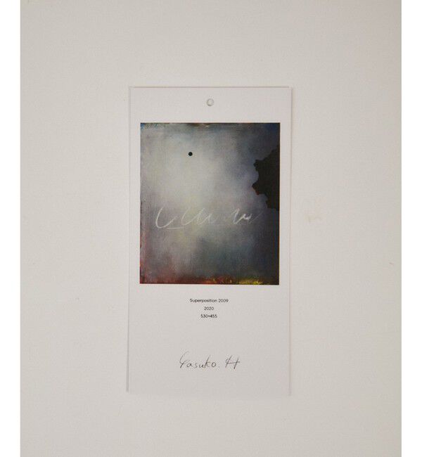 SALON adam et rope'「Yasuko Hirano / 平野泰子 ARTプリントノースリーブT」|タンクトップ|