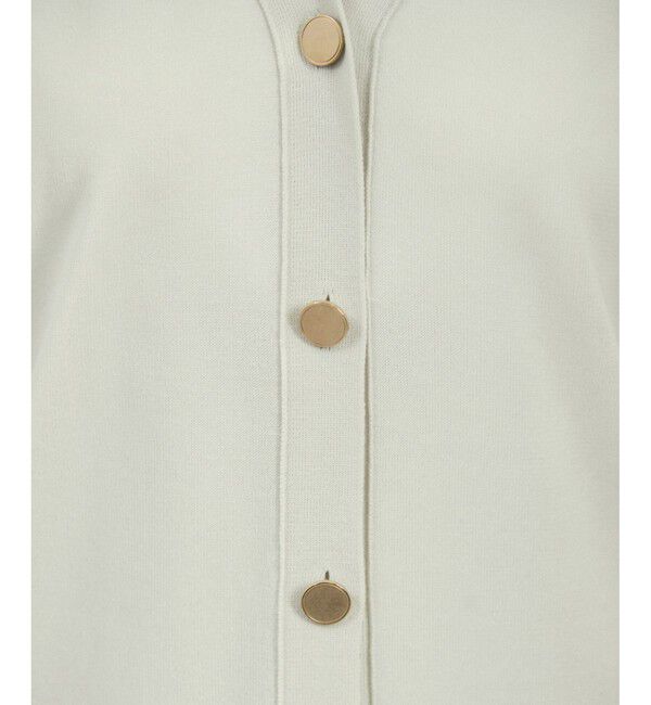 SALON adam et rope'「【WEB限定】ドライタッチメタルボタンニットジレ / ベスト［洗える］」|ベスト・ジレ|