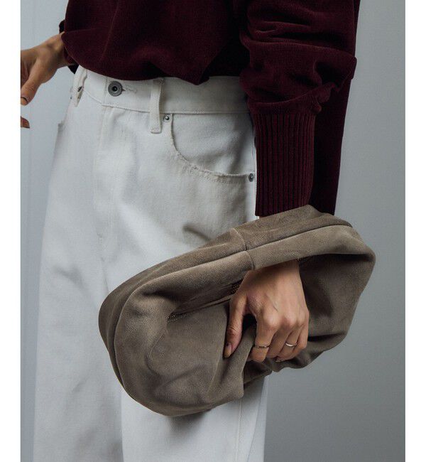 SALON adam et rope'「リアルスウェードクリテミニバッグ」|ハンドバッグ|