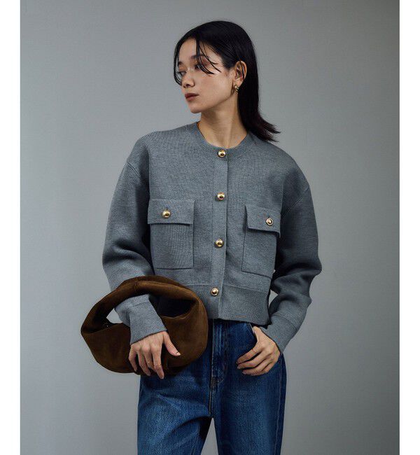 SALON adam et rope'「リアルスウェードクリテミニバッグ」|ハンドバッグ|