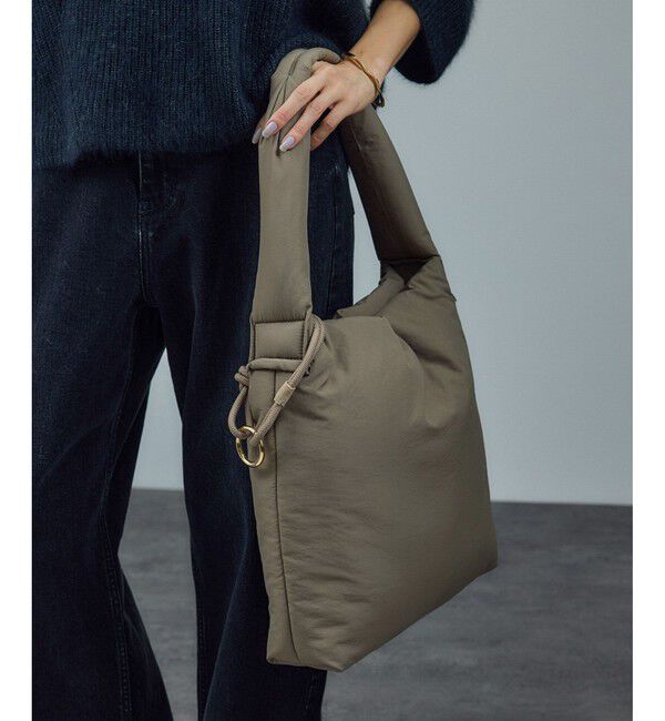 SALON adam et rope'「【WEB限定】軽量パフナイロンワンハンドルトート / A4対応」|トートバッグ|