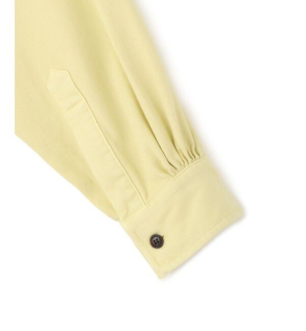 SALON adam et rope'「【BOWTE（バウト）】FINE COUNT COTTON PIECE DYE ボウタイシャツ」|シャツ・ブラウス|