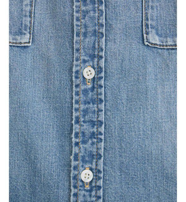SALON adam et rope'「【RED CARD TOKYO  for SALON】DENIM BIG SHIRT」|シャツ・ブラウス|