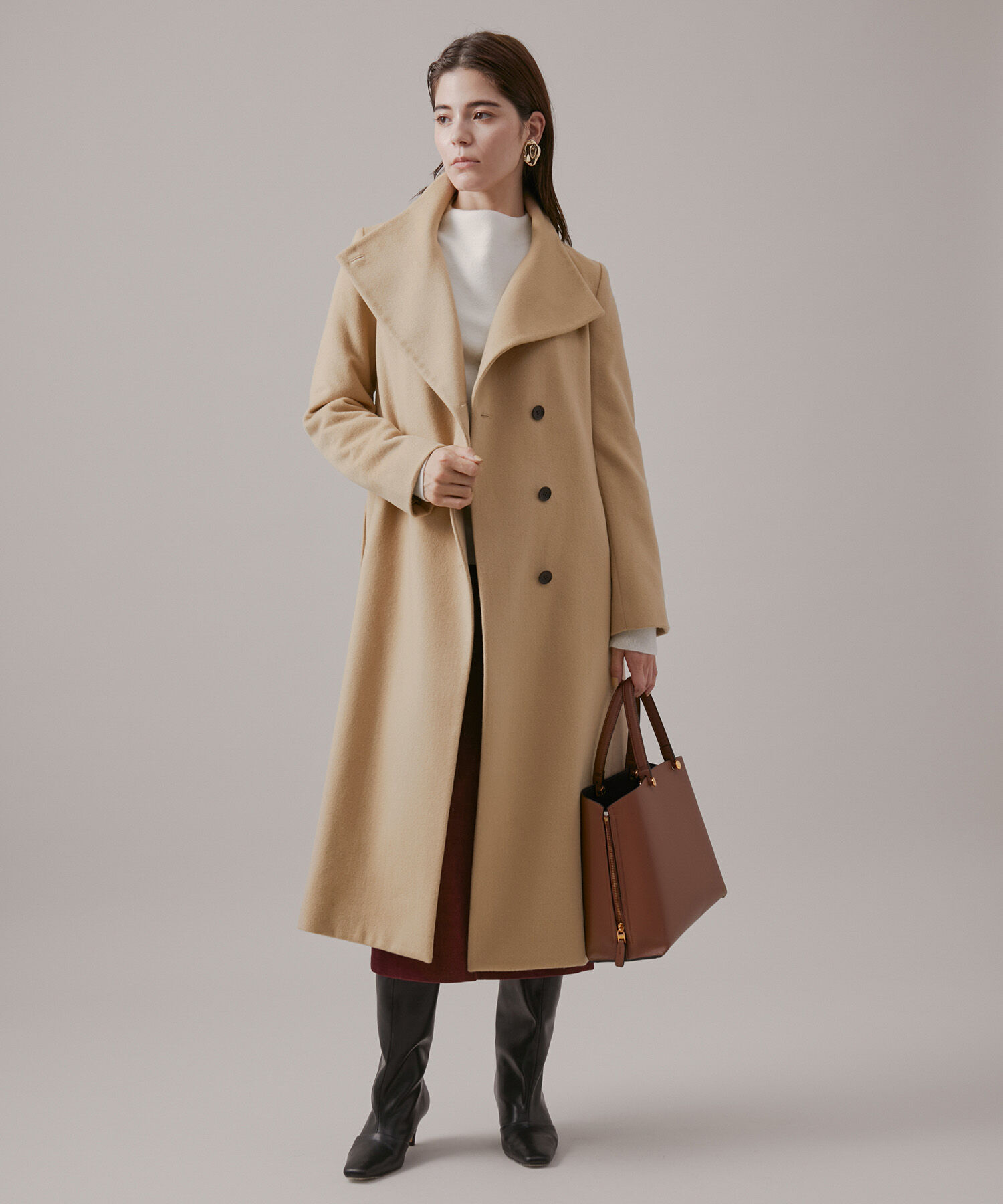 ROPE「【VERY12月号掲載】プレミアムカシミヤコート」|その他|