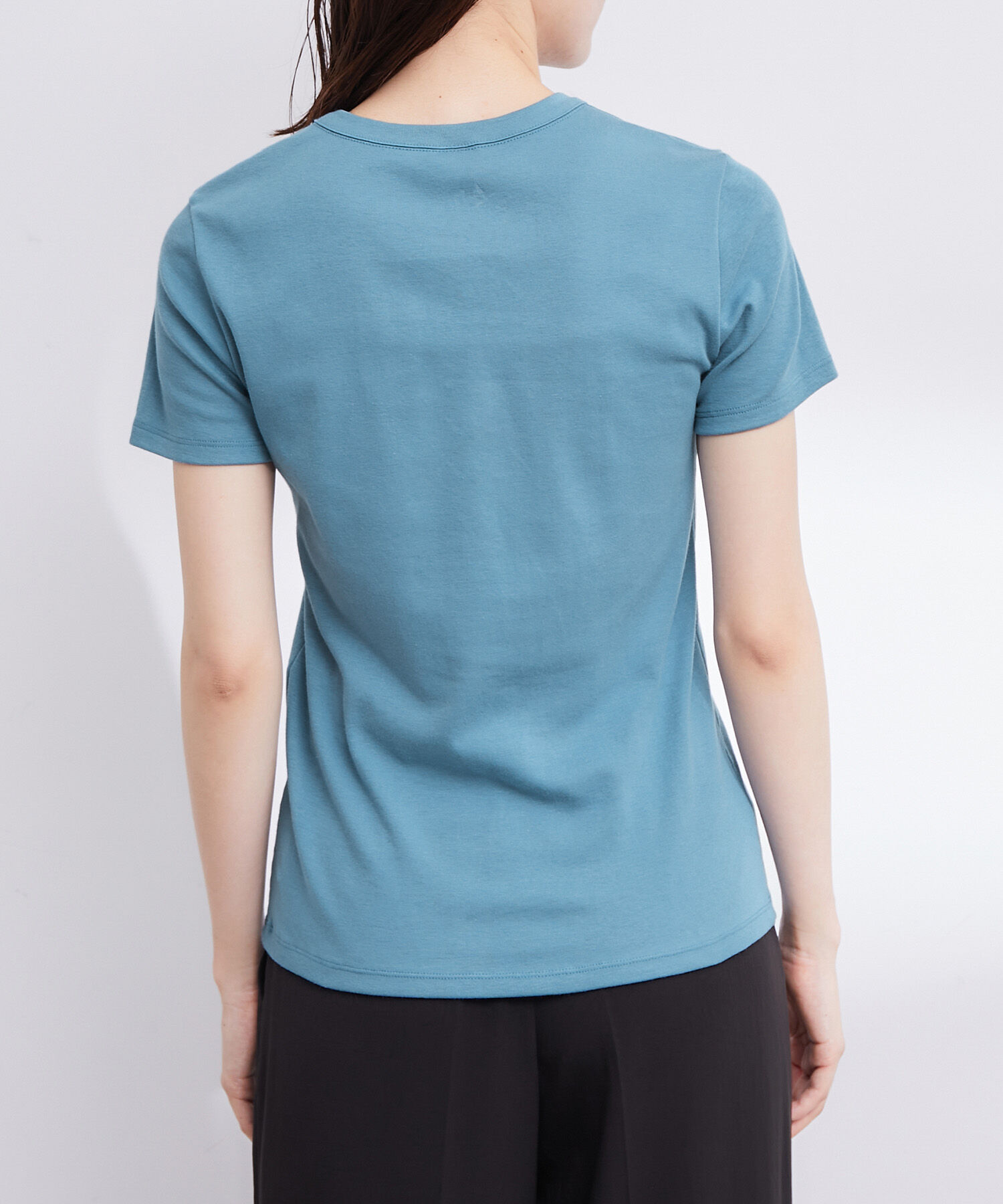 ROPE「【PETIT BATEAU（プチバトー）&times;ROPE'】ラウンドネックTEE」|Tシャツ・カットソー|