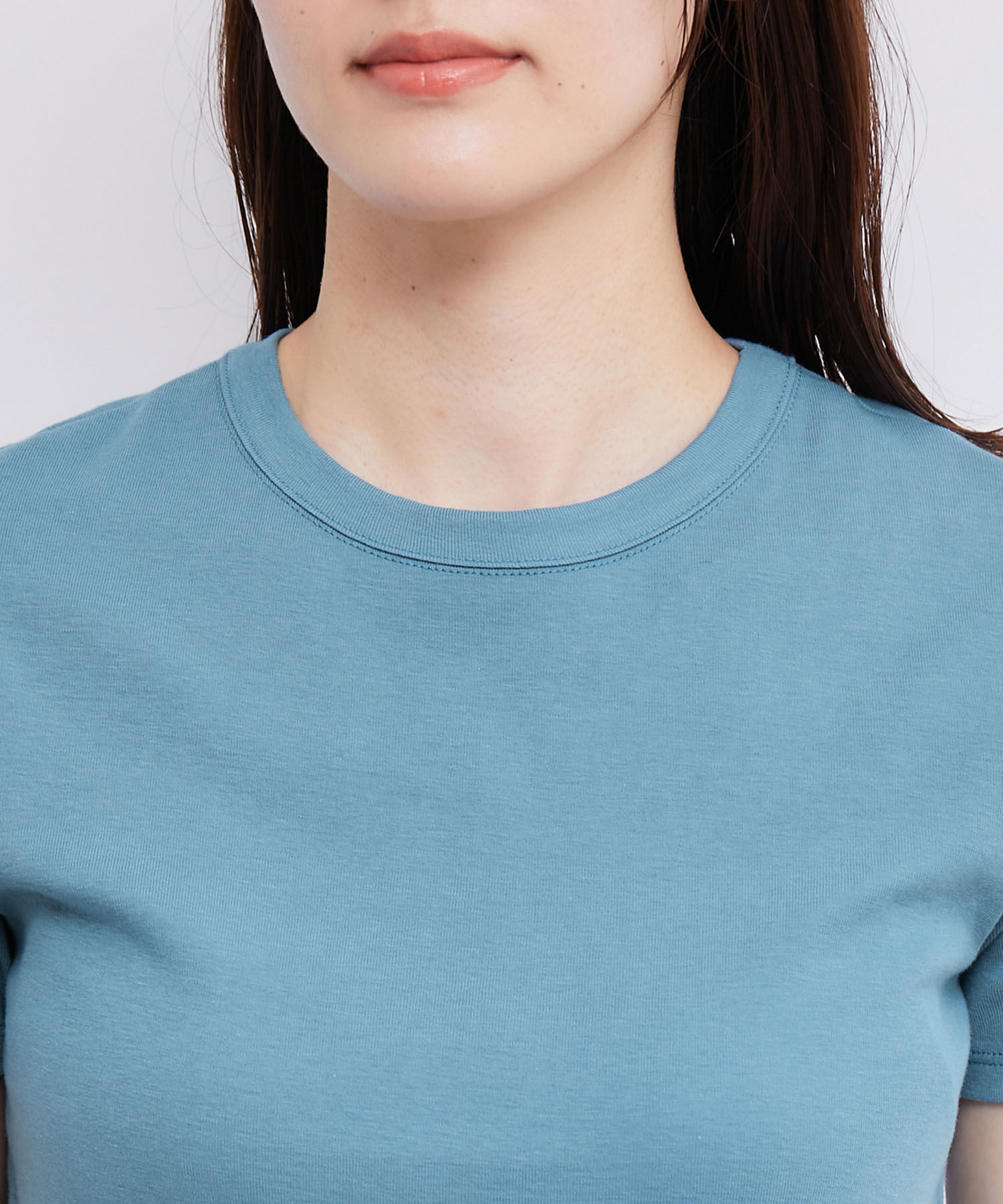 ROPE「【PETIT BATEAU（プチバトー）&times;ROPE'】ラウンドネックTEE」|Tシャツ・カットソー|