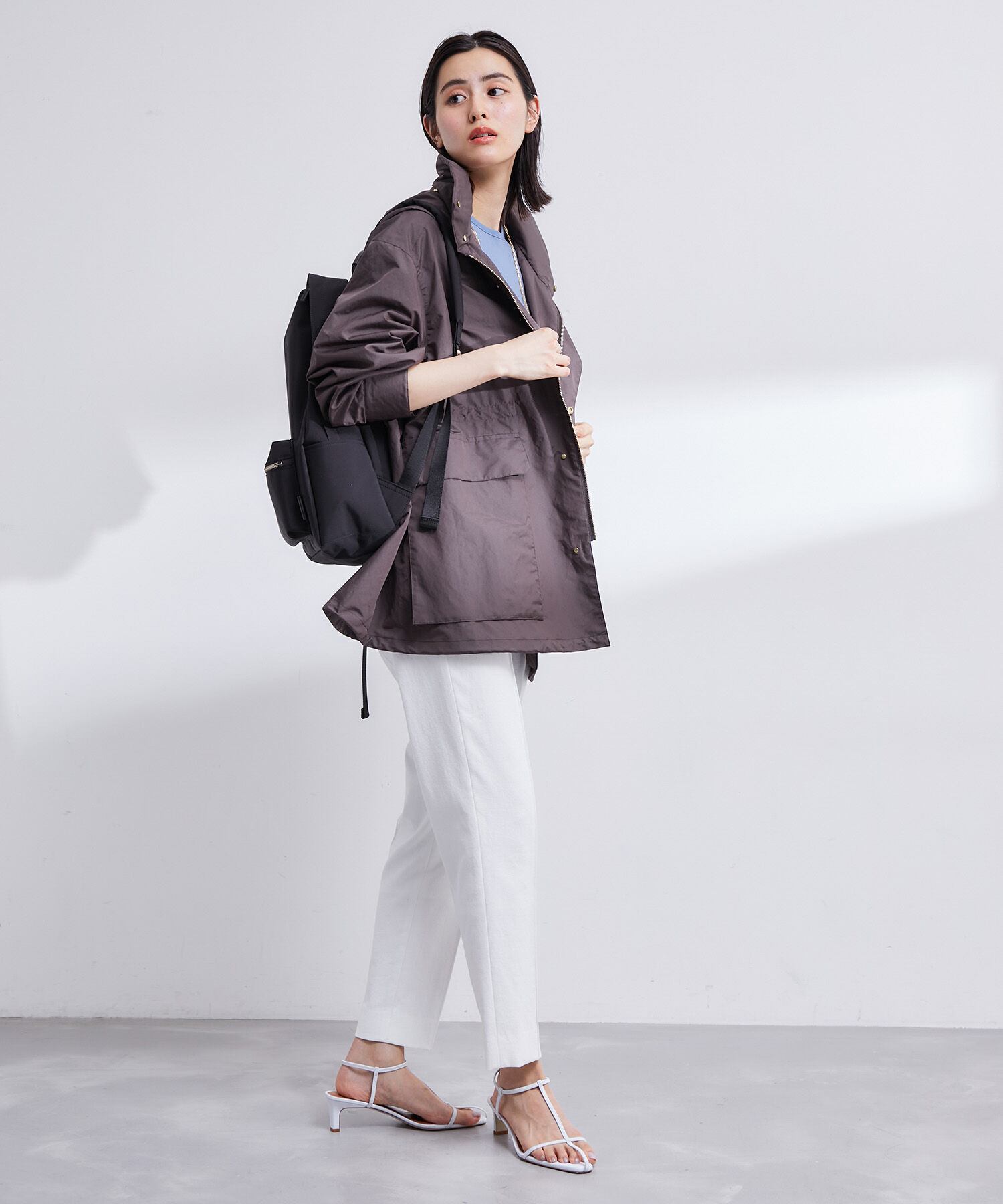 ROPE「【洗える】スリムシルエットシガレットパンツ」|その他|