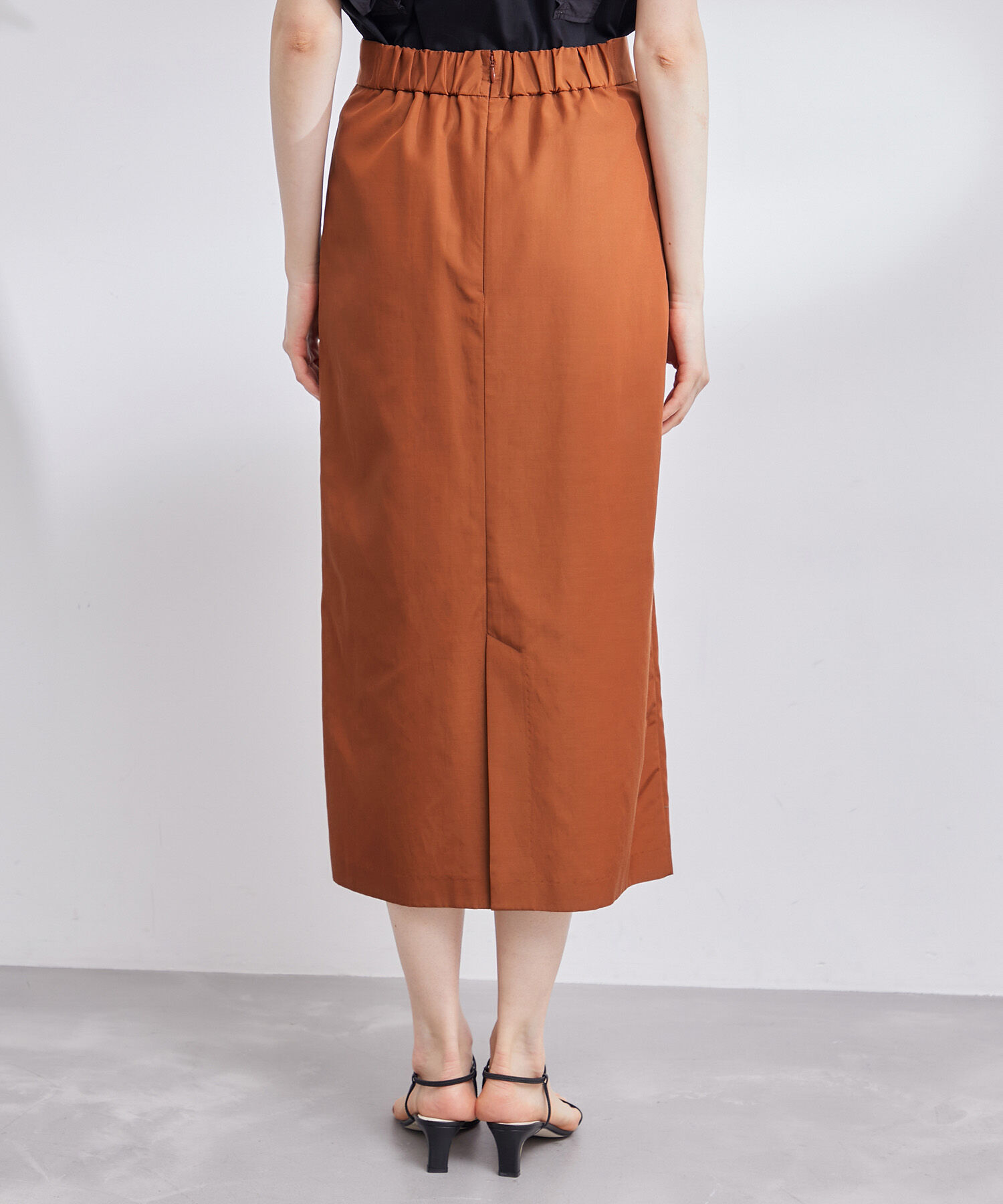 ROPE「フロントタックタイトスカート」|スカート|