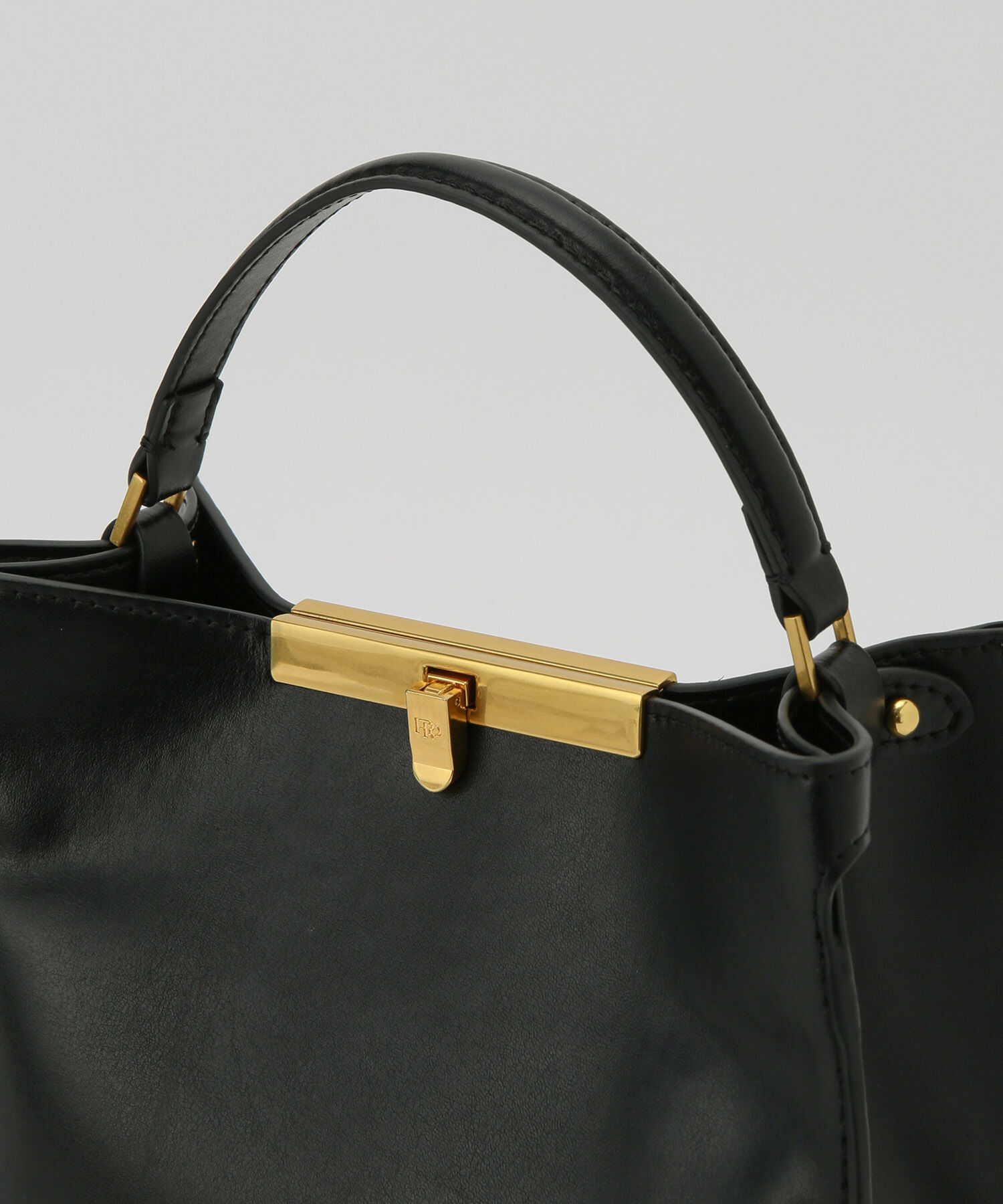 ROPE「ワンハンドルトップメタルミニバッグ」|ショルダー・メッセンジャー|