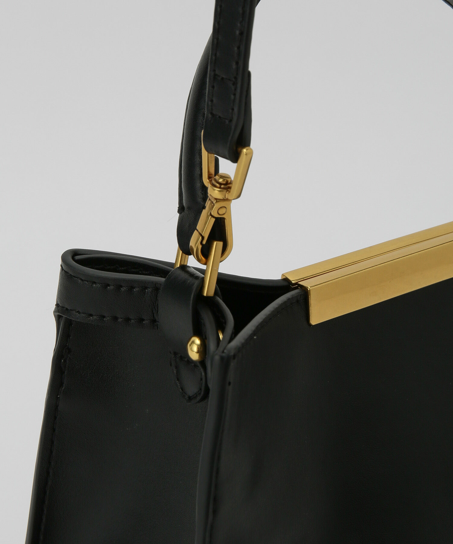 ROPE「ワンハンドルトップメタルミニバッグ」|ショルダー・メッセンジャー|