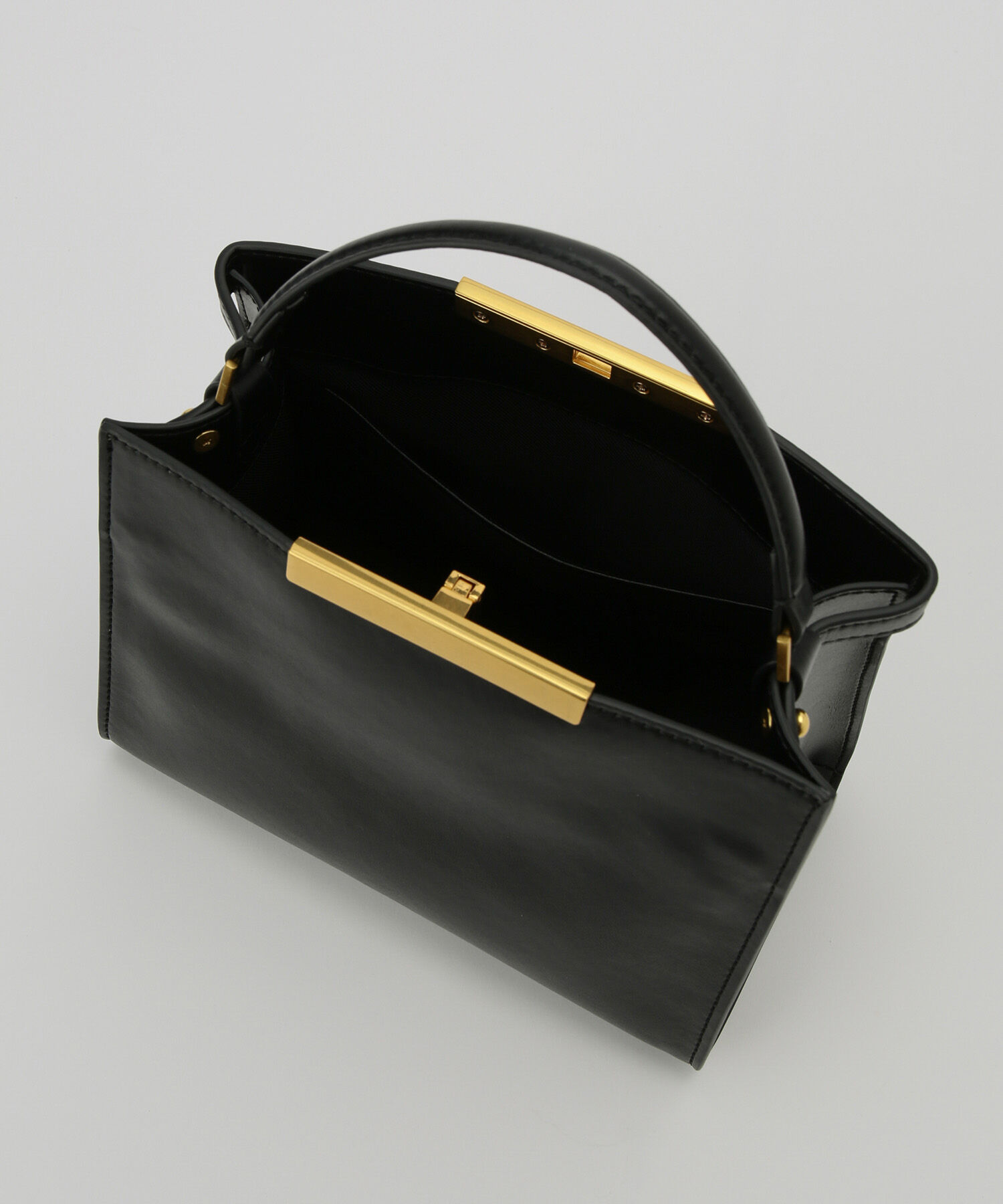 ROPE「ワンハンドルトップメタルミニバッグ」|ショルダー・メッセンジャー|