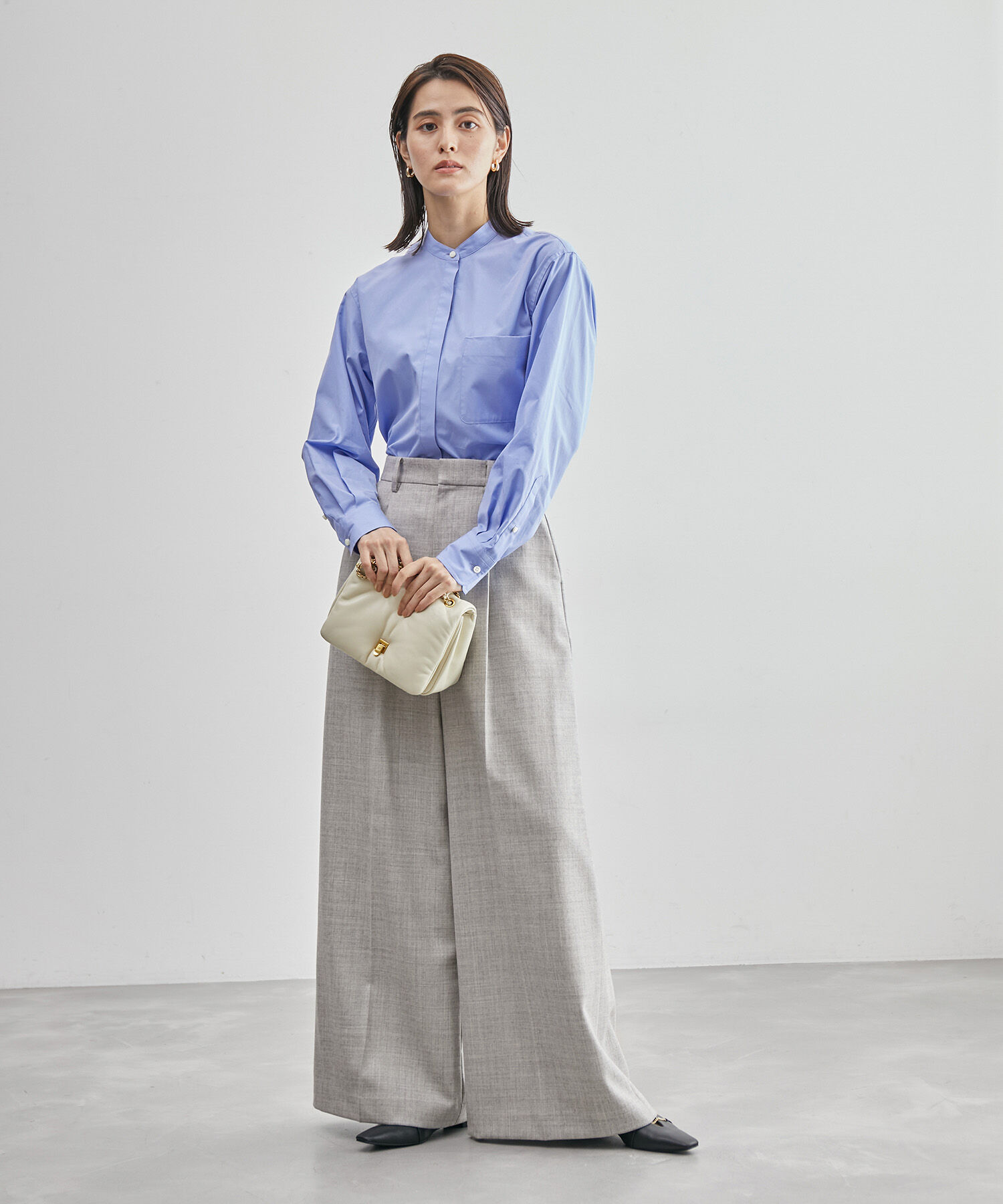 ROPE「ウールサキソニーワイドパンツ/一部セットアップ対応」|その他|