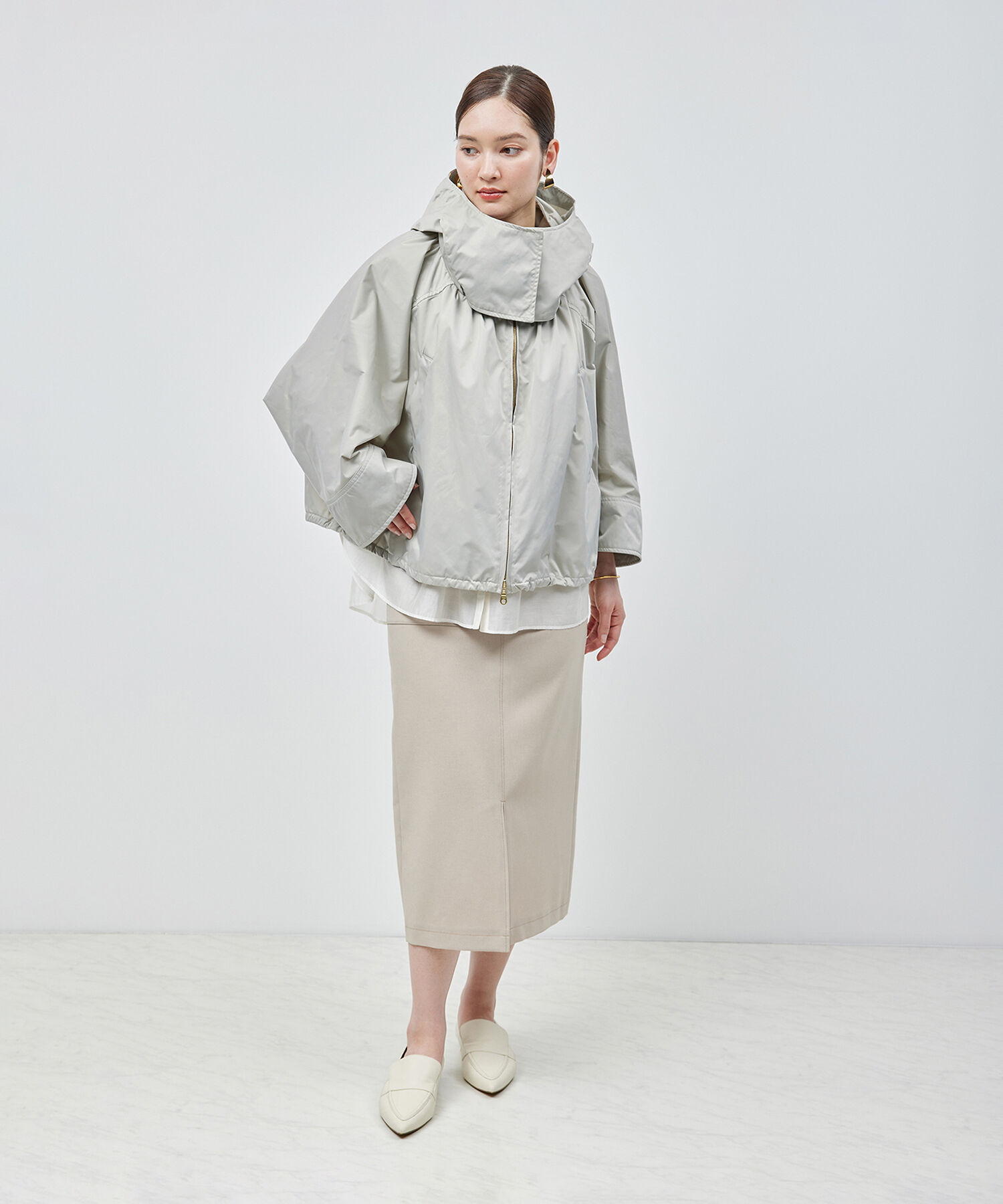 ROPE「ギャザーマウンテンパーカー【雑誌掲載】」|アウトドア|