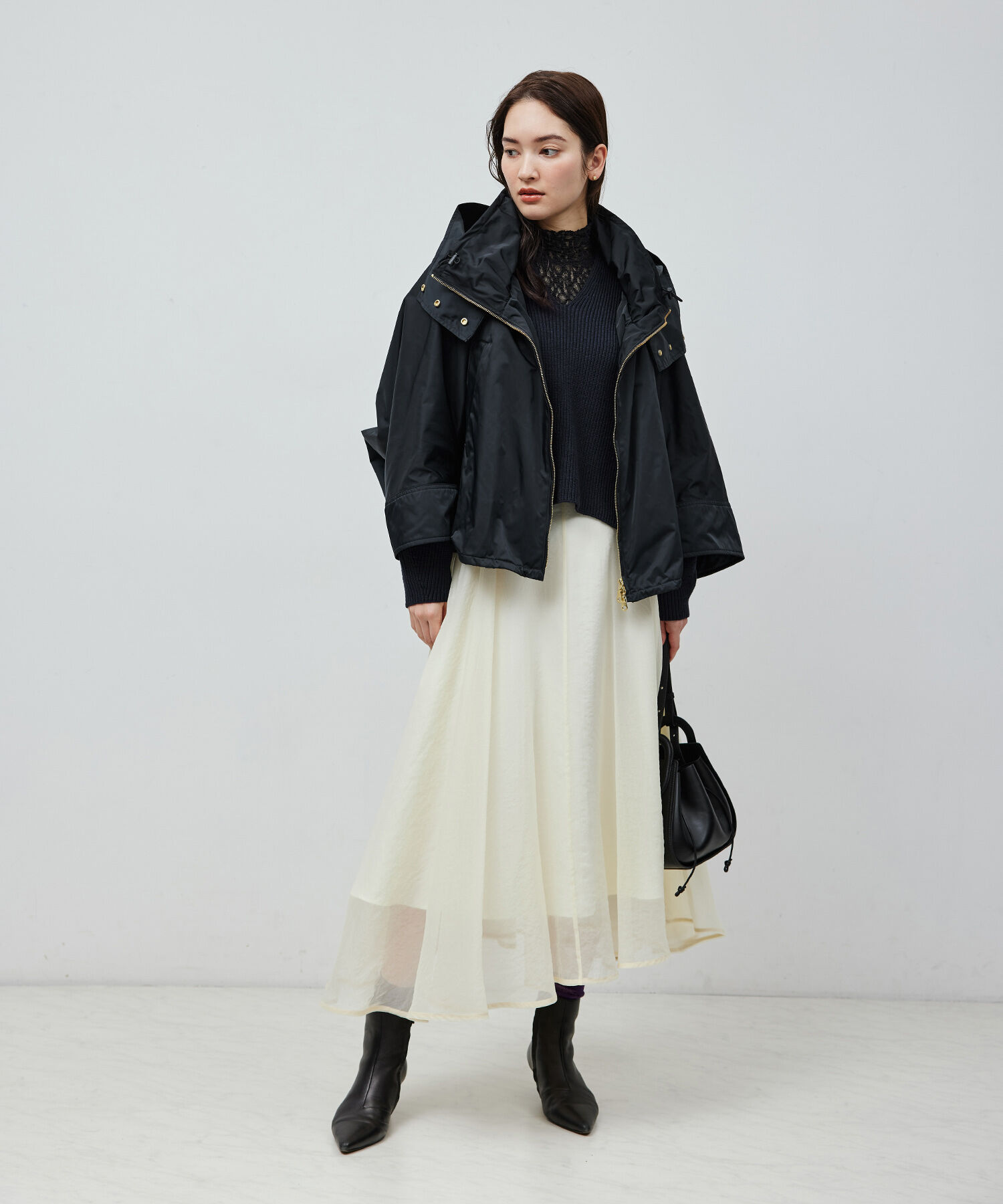 ROPE「ギャザーマウンテンパーカー【雑誌掲載】」|アウトドア|