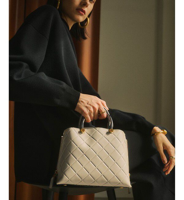 ROPE「【E'POR】Y BAG Mini Emboss【超軽量】」|ハンドバッグ|ベージュ系(28)