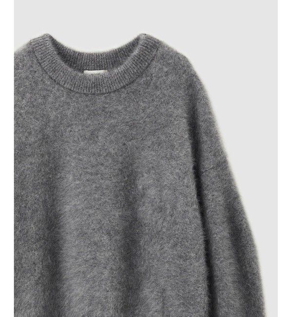 ROPE「フォックスラクーンクルーネックニット」|ニット・セーター|