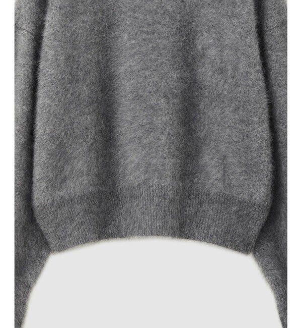 ROPE「フォックスラクーンクルーネックニット」|ニット・セーター|