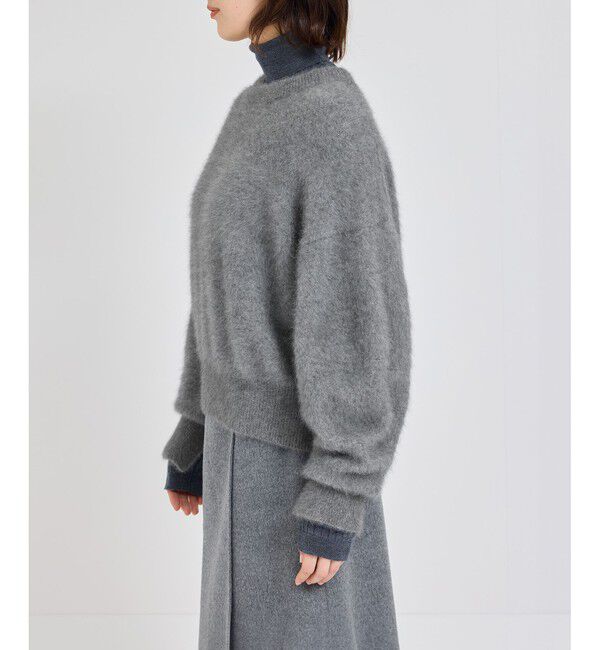 ROPE「フォックスラクーンクルーネックニット」|ニット・セーター|