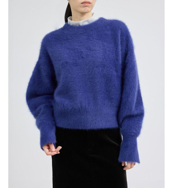 ROPE「フォックスラクーンクルーネックニット」|ニット・セーター|