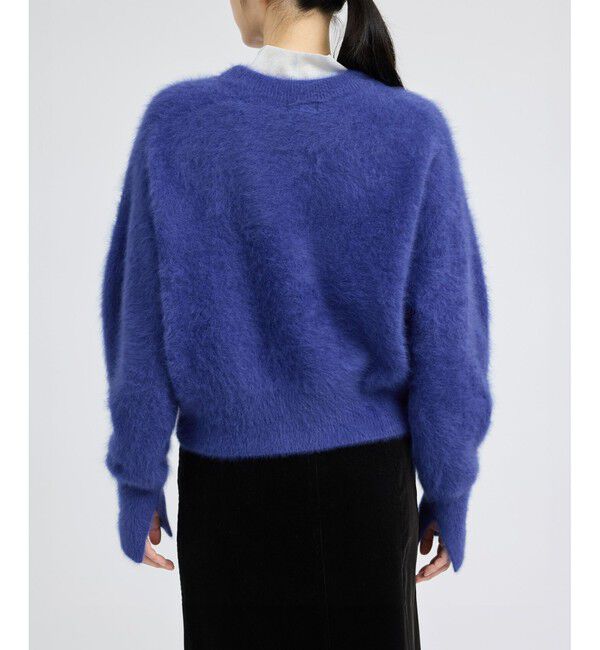 ROPE「フォックスラクーンクルーネックニット」|ニット・セーター|