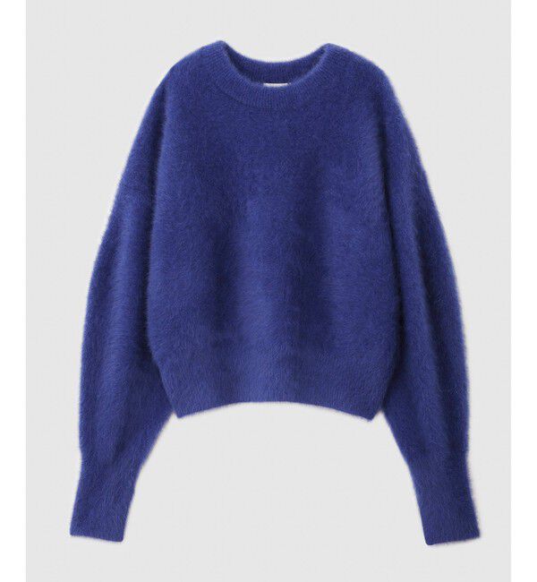 ROPE「フォックスラクーンクルーネックニット」|ニット・セーター|ブルーメイン