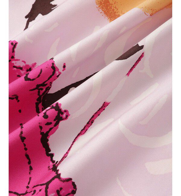 ROPE「ロートレックグラフィカル シルクスカーフ/Lサイズ」|バンダナ・スカーフ|