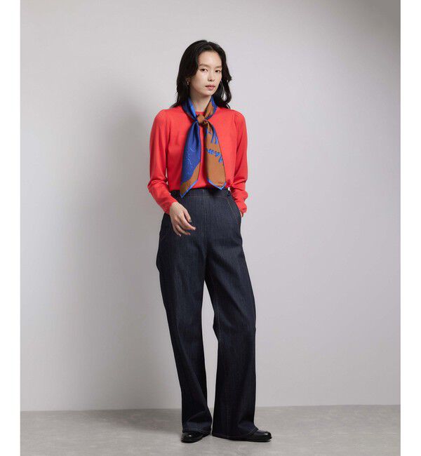 ROPE「ロートレックグラフィカル シルクスカーフ/Lサイズ」|バンダナ・スカーフ|