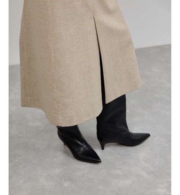 ROPE「スノーツイードジャンパースカート/イージーケア」|ワンピース|