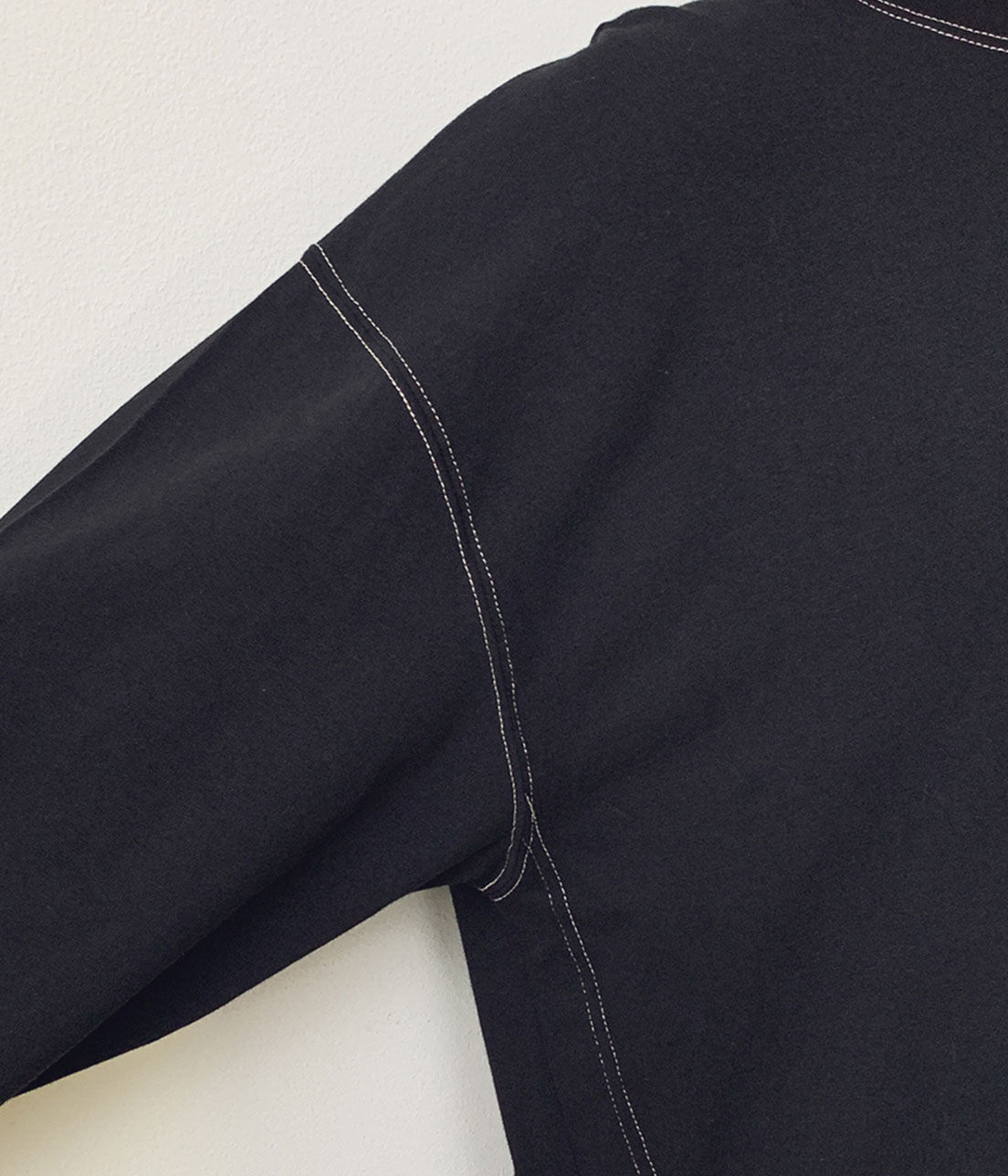 VIS「【WEB限定】配色ステッチチュニックプルオーバー」|Tシャツ・カットソー|