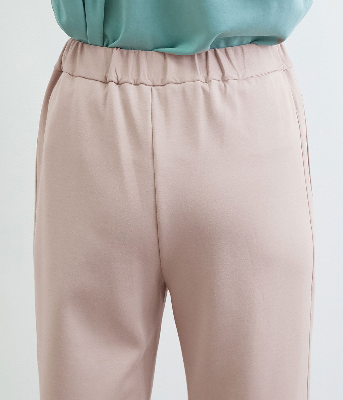 VIS「【スフレタッチ】ダンボールニットサイドスリットパンツ」|その他|