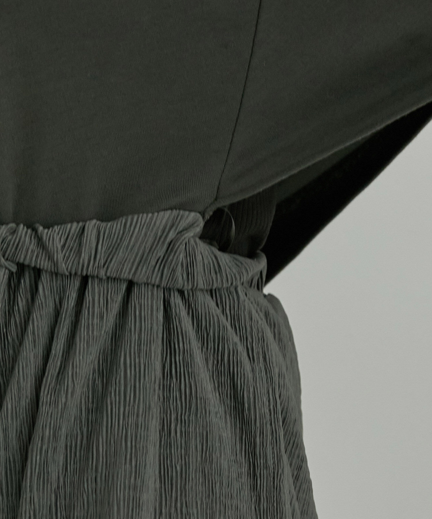 VIS「【美短】ジャージドッキングジャンプスーツ」|オールインワン|