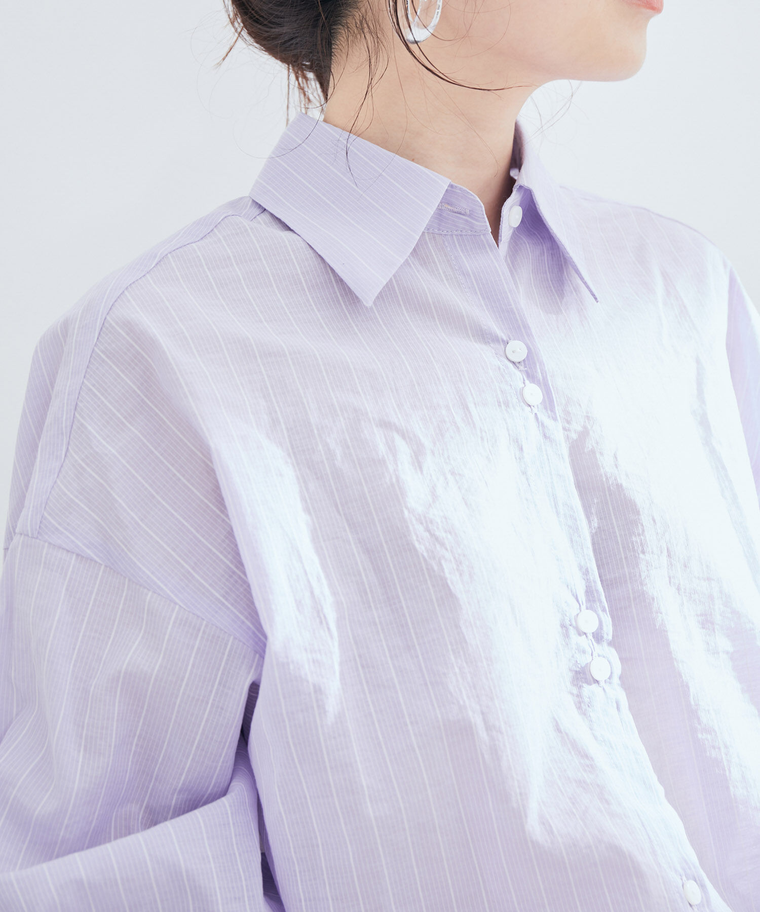 VIS「シアーストライプシャツ」|シャツ・ブラウス|