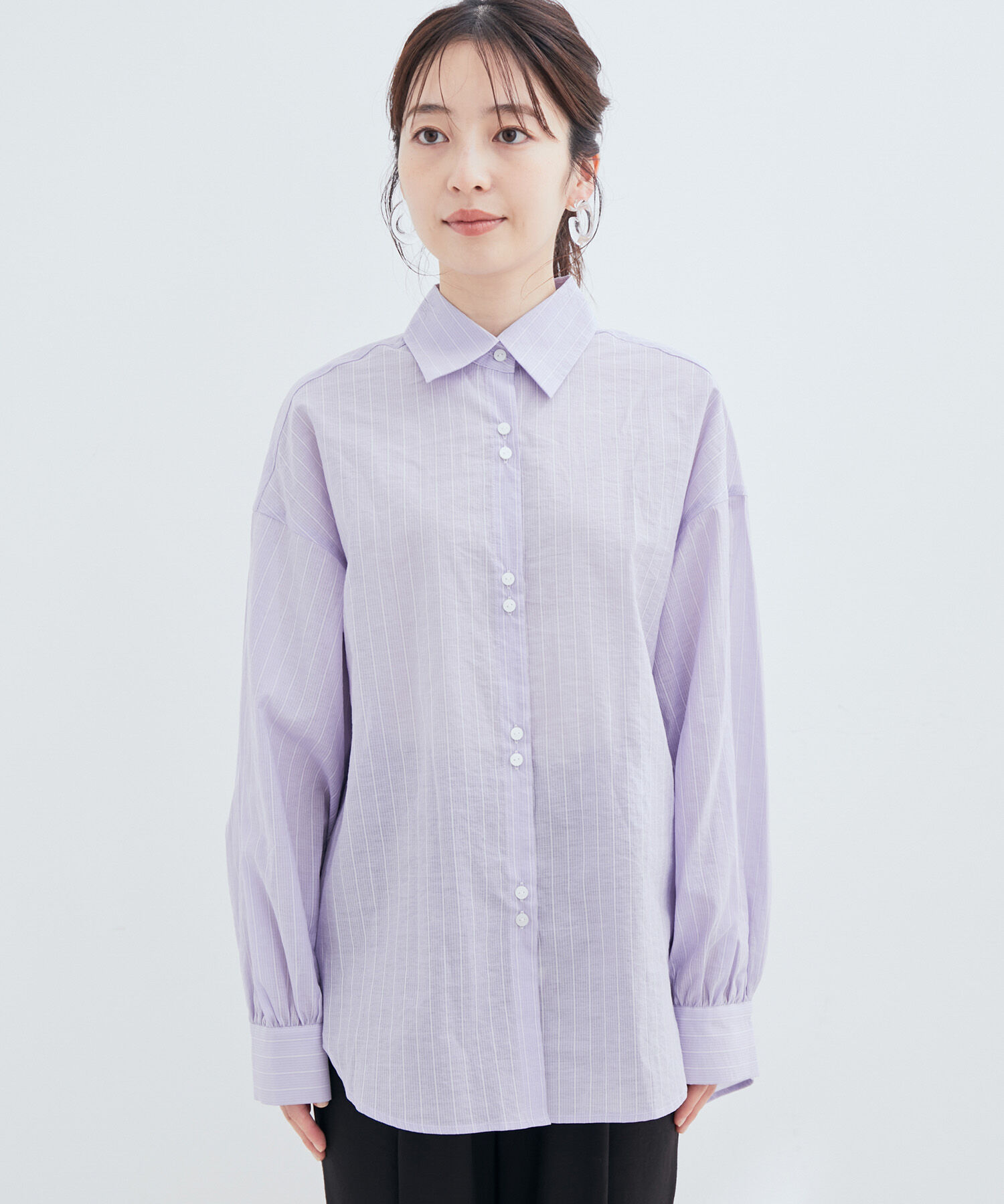 VIS「シアーストライプシャツ」|シャツ・ブラウス|
