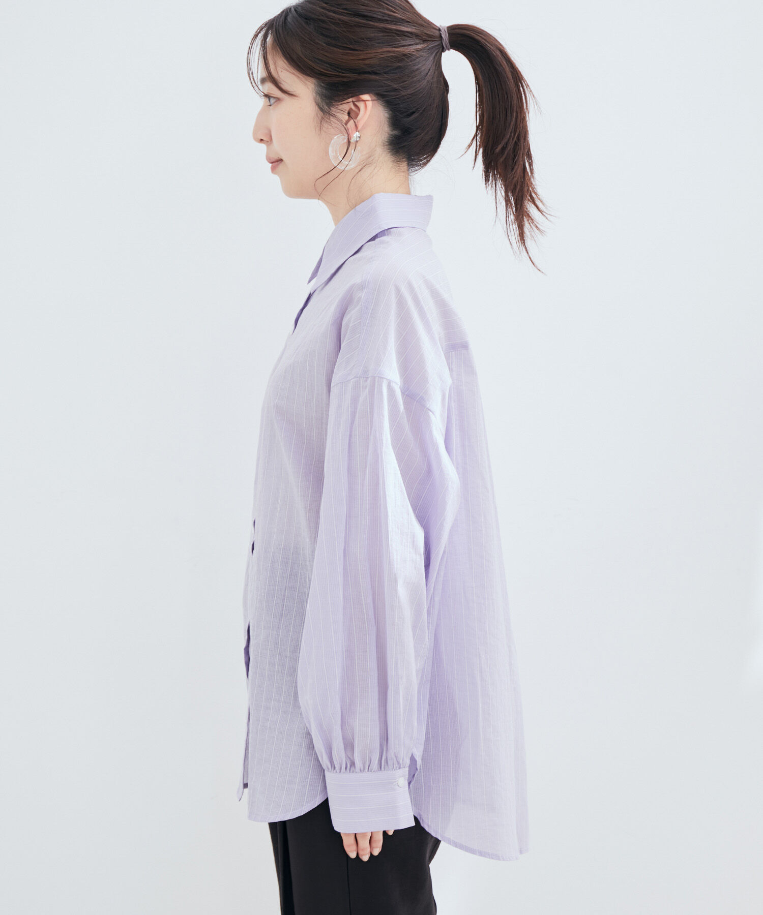 VIS「シアーストライプシャツ」|シャツ・ブラウス|
