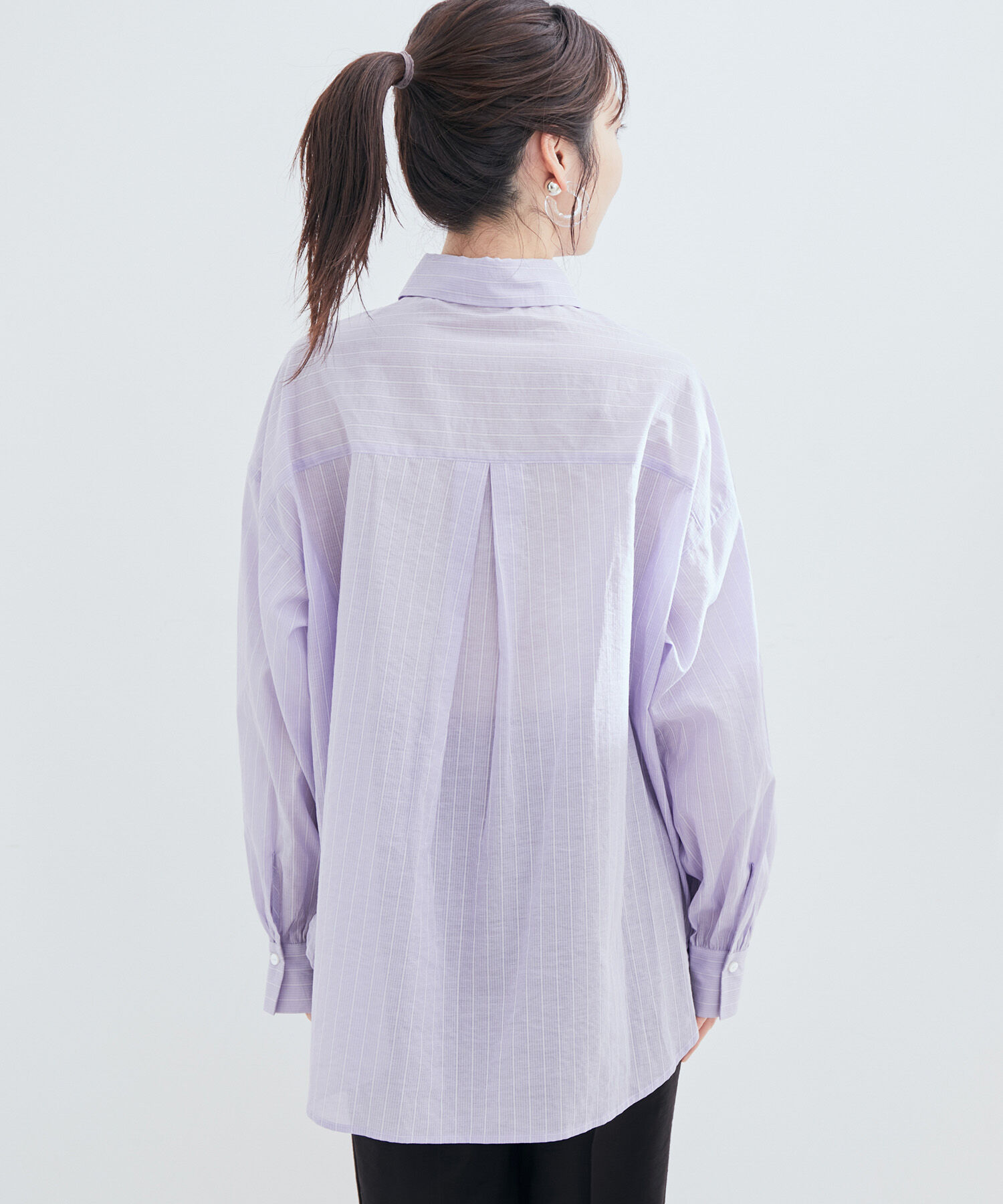 VIS「シアーストライプシャツ」|シャツ・ブラウス|