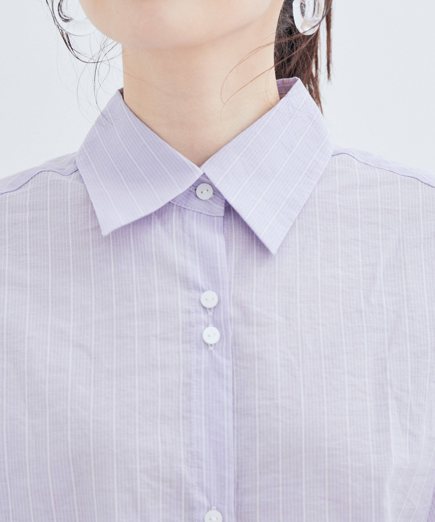 VIS「シアーストライプシャツ」|シャツ・ブラウス|