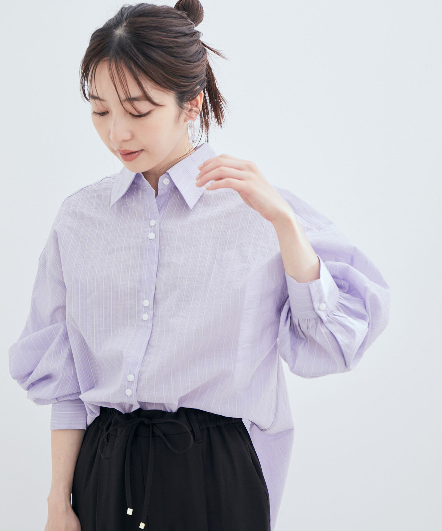 VIS「シアーストライプシャツ」|シャツ・ブラウス|